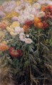 Clump of Chrysanthemums Garden au Petit Gennevilliers Gustave Caillebotte